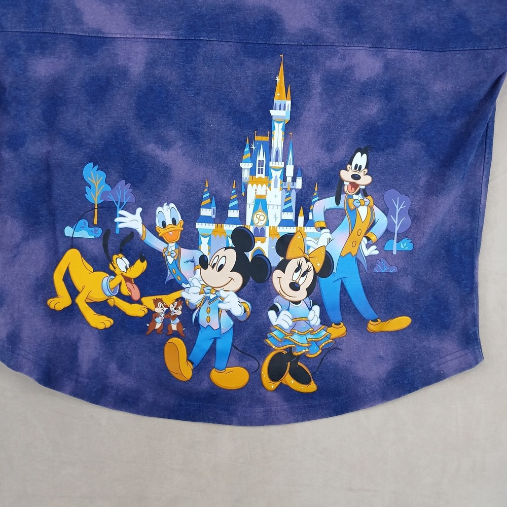 Disney Small Womens Spirit Jersey 50th‎ Anniversary 21x25 Oversized Baggy - Picture 12 of 13